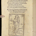 1518 Italian Renaissance Poetry 1ed Comedia de FORTUNA Siena Humanism Trinci