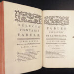 1775 Fables 1ed Jean de la Fontaine French Latin Aesop Jean-Baptiste Giraud 2v