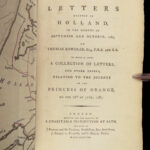 1788 PRUSSIA Invasion of Holland 1ed Bowdler Letters Netherlands MAPS Amsterdam