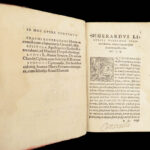 1551 In Praise of Folly ERASMUS of Rotterdam Encomium Moraie Seneca Froben RARE