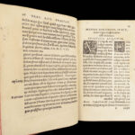 1551 In Praise of Folly ERASMUS of Rotterdam Encomium Moraie Seneca Froben RARE