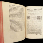 1551 In Praise of Folly ERASMUS of Rotterdam Encomium Moraie Seneca Froben RARE