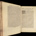 1567 Saint Ambrose Bishop of Milan ERASMUS of Rotterdam Bible John Coster BASEL