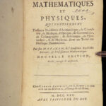 1725 AUTO Mechanics Math Inventions Physics Ozanam Magic Science Astronomy 4v