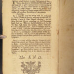 1729 Cotton Mather 1ed PURITAN Early Americana Boston Salem Witch Trials RARE