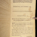 1794 Steuben US Army Regulations Military Tactics Cavalry Massachusetts Militia