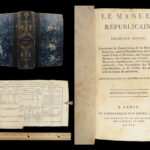 1798 RARE French Revolution Republicain Revolutionary Constitution +Ben Franklin