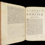 1692 Council of NICAEA 1ed Catholic Church Ecumenical Council Nicene Creed RARE