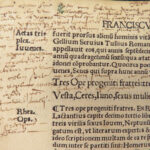 1522 INCREDIBLE Ausonius Roman Poetry Homer Paris Badius Vellum Manuscript