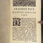 1682 Erasmus of Rotterdam On the Writing of Letters Latin Rhetoric Humanism