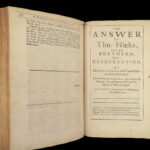 1673 Early AMERICA 1ed William Penn Christian QUAKER Doctrine George Whitehead