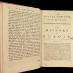 1782 Revolutionary WAR Accounts 1ed Eutaw Springs French Battles Hyder Ali INDIA