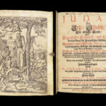 1691 German Monsters Satanic Rituals Judas DEMONS Dragons Abraham Sancta Clara