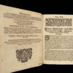 1691 German Monsters Satanic Rituals Judas DEMONS Dragons Abraham Sancta Clara