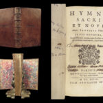 1698 Hymns Music Chant Hymni Sacri et Novi Catholic Latin Poetry Songs Santeul