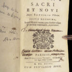 1698 Hymns Music Chant Hymni Sacri et Novi Catholic Latin Poetry Songs Santeul