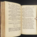 1698 Hymns Music Chant Hymni Sacri et Novi Catholic Latin Poetry Songs Santeul