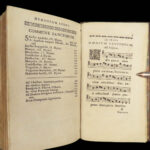 1698 Hymns Music Chant Hymni Sacri et Novi Catholic Latin Poetry Songs Santeul