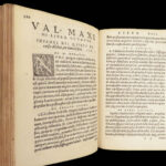 1541 Valerius Maximus 1ed Dictorum Factorum ROME Tiberius Scipio Badius Woodcuts