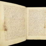 1526 Manuscript San Martino Bocci Monastery Valserena Milan Cistercian Monks