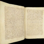 1526 Manuscript San Martino Bocci Monastery Valserena Milan Cistercian Monks