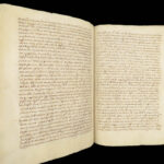 1526 Manuscript San Martino Bocci Monastery Valserena Milan Cistercian Monks