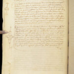 1526 Manuscript San Martino Bocci Monastery Valserena Milan Cistercian Monks