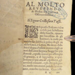 1587 Torquato TASSO 1ed Dialogues Tuscan Poetry Italian Court Secretary Dialoghi