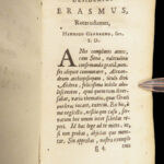 1641 ERASMUS 1ed Contemptu Mundi Humanism Peace vs War Praise of Medicine 4in1