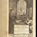 1645 MEDICINE & SURGERY of Jean Fernel Universa Medicina Physiology Pathology