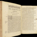 1645 MEDICINE & SURGERY of Jean Fernel Universa Medicina Physiology Pathology