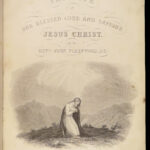 1860 Life of Jesus Christ Bible ART Fleetwood Miracles Jews Resurrection BEAUTY