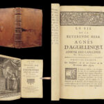 1740 Capuchin NUNS 1ed Agnes d’Aguillenqui Mysticism Miracles Catholic Church Monastics