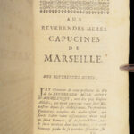 1740 Capuchin NUNS 1ed Agnes d’Aguillenqui Mysticism Miracles Catholic Church Monastics