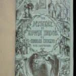 1870 Charles Dickens 1st/1st Mystery of Edwin Drood Unfinished Novel Illustrated