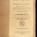 1796 EARLY America 1ed Nathan Strong On HELL Eternal Misery Presbyterian Pastor