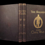 1890 HUGE Soldier in Our Civil War Illustrated Military Battles Lincoln 2v SET