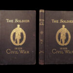 1890 HUGE Soldier in Our Civil War Illustrated Military Battles Lincoln 2v SET