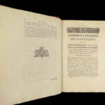 1790 JOAN of ARC 1ed Academie Royale Science MAPS of Rouen Arabic Pilgrimages