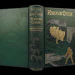 1883 ROBINSON CRUSOE Life & Adventures Voyages Stothard Illustrated Daniel Defoe