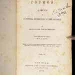 1850 Humboldt COSMOS Science Outer Space Astronomy Planets Evolution Darwin 3v