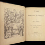 1874 ALICE Adventures in Wonderland Lewis Carroll John Tenniel ART Fantasy