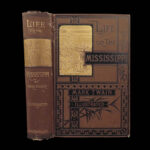 1883 Mark Twain 1ed Life on the Mississippi St. Louis Missouri Steamboat CLASSIC