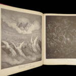 1901 Paradise Lost John Milton Gustave Doré ART Illustrated English FOLIO