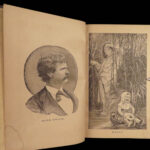 1880 Mark Twain A Tramp Abroad 1st Canadian ed Travel Illustrated Satire CLASSIC