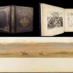 1867 Reynard the Fox Goethe Reineke Fuchs Fable Secret FORE-EDGE Painting FOLIO