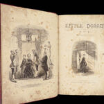 1857 Charles Dickens 1st/1st Little Dorrit Social Classes Marshalsea Rigaud RARE