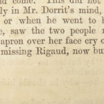 1857 Charles Dickens 1st/1st Little Dorrit Social Classes Marshalsea Rigaud RARE