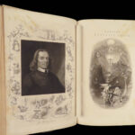 1873 BEAUTIFUL John Bunyan Illustrated Pilgrims Progress Mr Badman BINDING