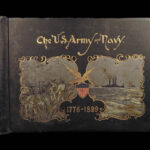 1899 US Army & Navy 1ed Military EXQUISITE Wagner Illustrated AMERICANA War Art